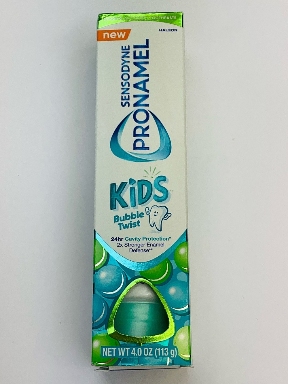 🌼4/$10🌼 NIP Sensodyne Pronamel Kids Bubble Twist Toothpaste 4oz Tube Oral Health